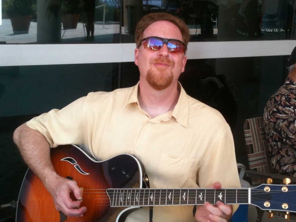 FY! (Playing one of Cantor Bruce Benson's custom axes)